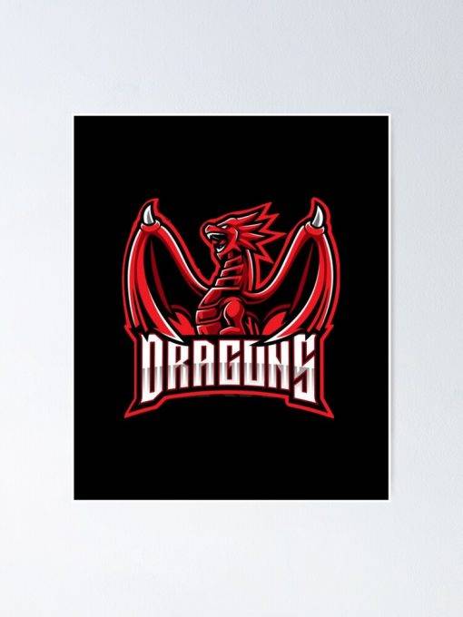 Dragons Dnd Dungeons And Dragons Rpg Geek – Poster - Canvas Print ...