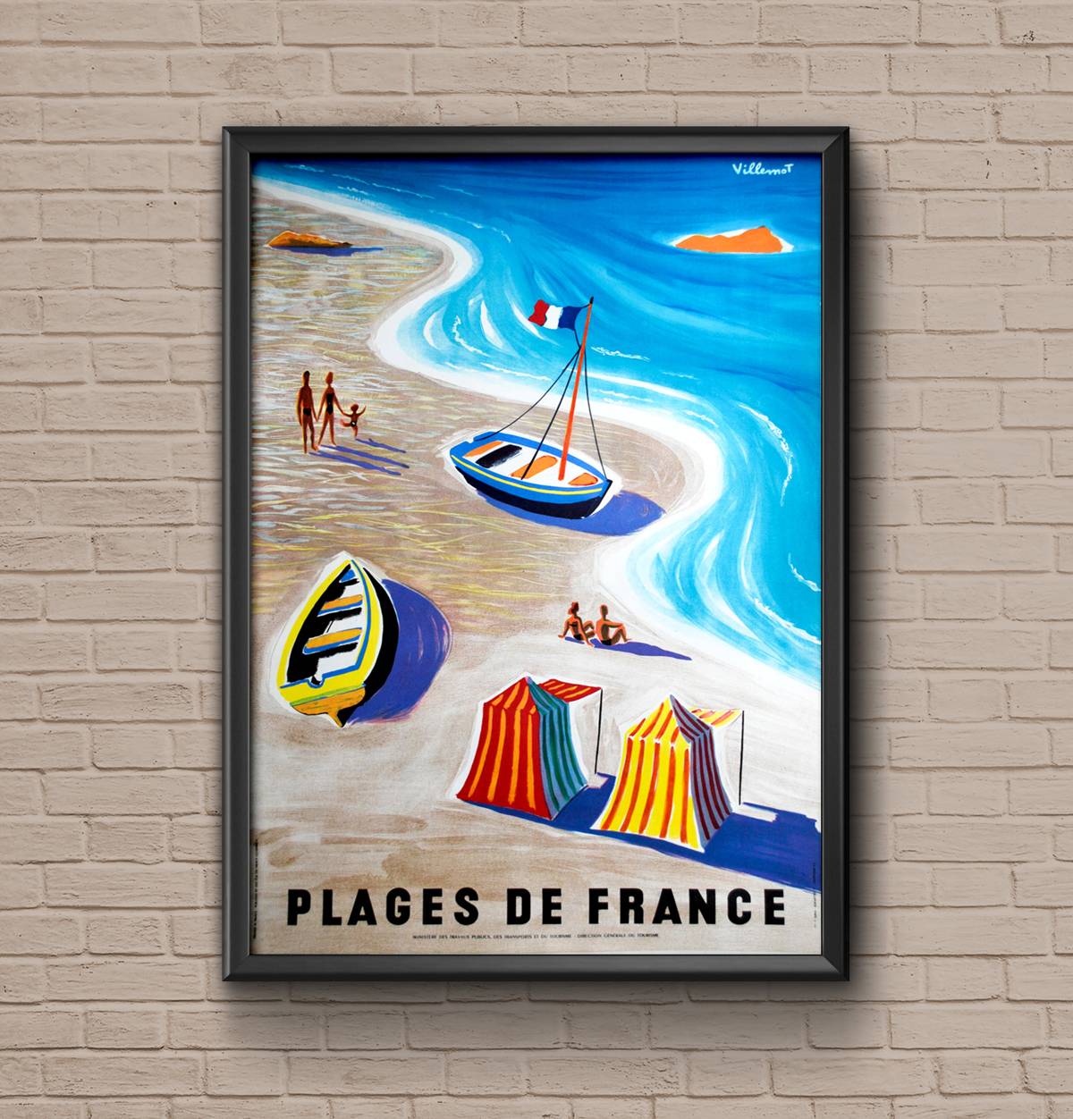 travel poster france