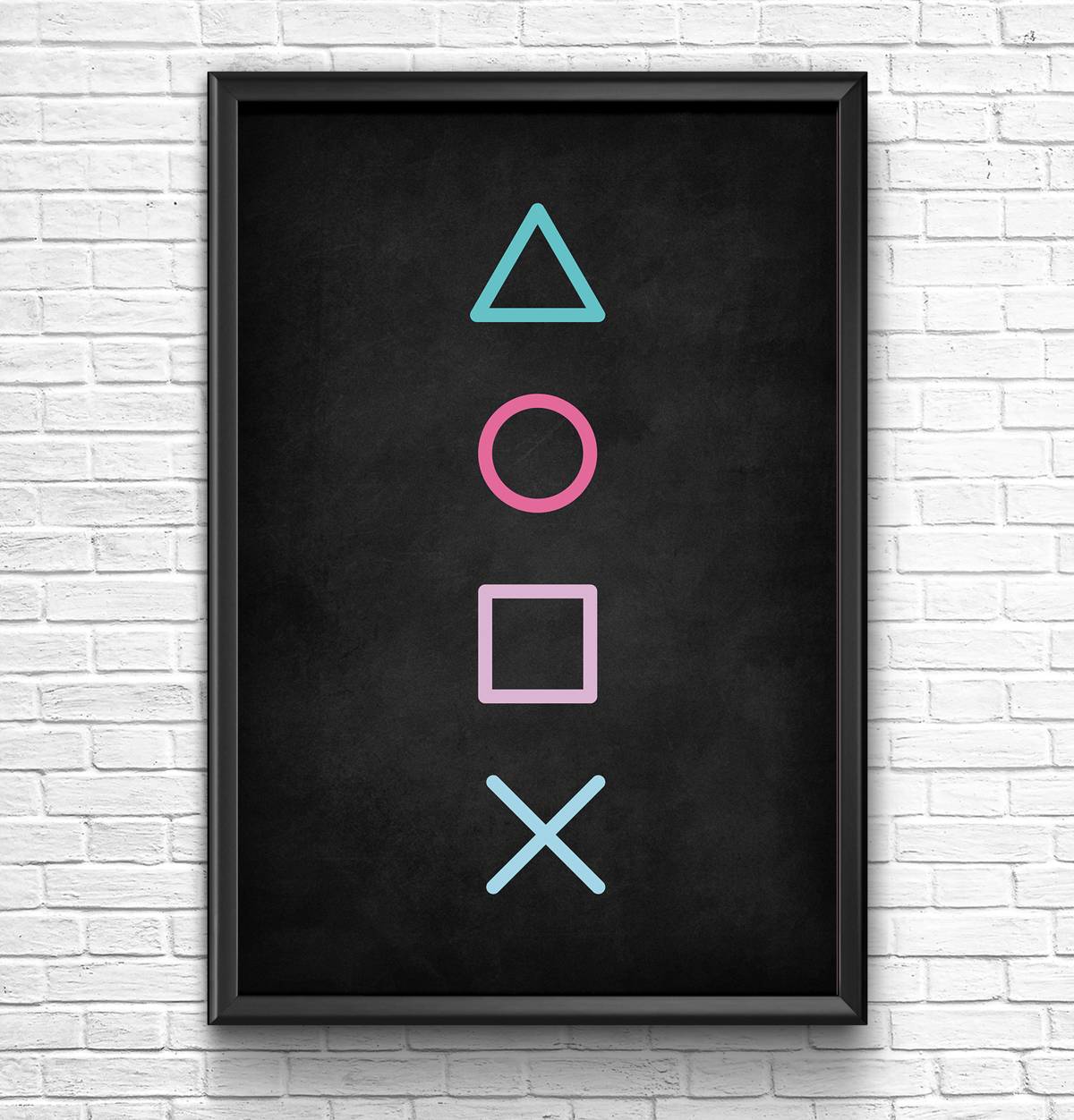 Video Game Art Video Game Decor Gamer Gifts Poster Poster Canvas