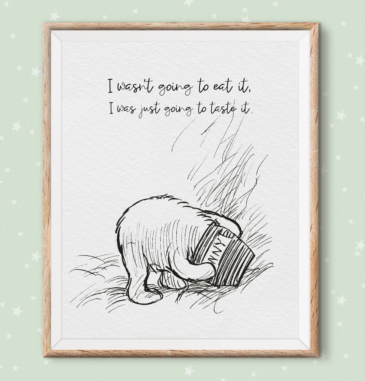 Nursery Decor Classic Winnie The Pooh, Pooh Printable Quote Piglet ...