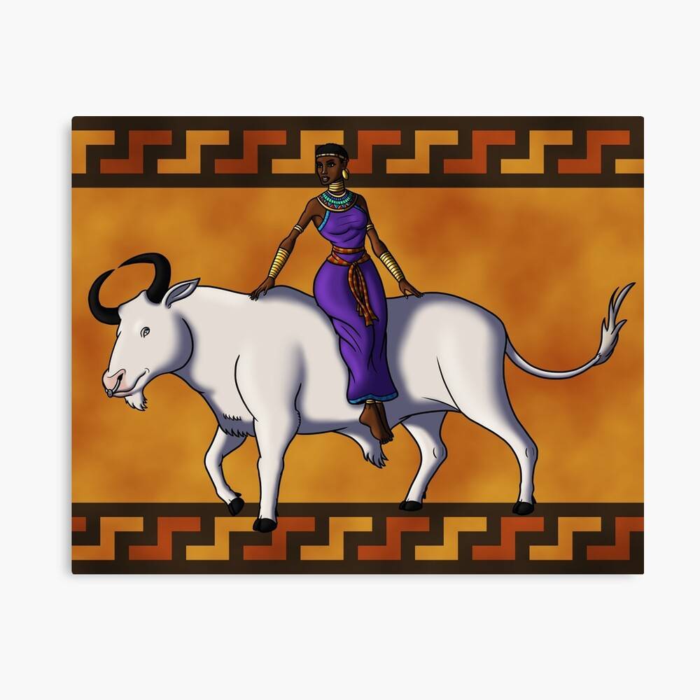 Europa And The White Bull – Poster - Canvas Print - Wooden Hanging ...