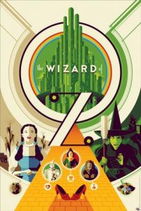 The Wizard Of Oz – Poster - Canvas Print - Wooden Hanging Scroll Frame ...