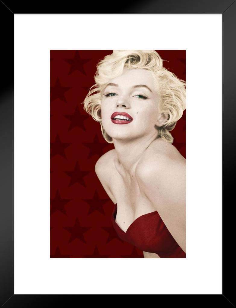 Marilyn Monroe Stars Movie – Poster - Canvas Print - Wooden Hanging ...