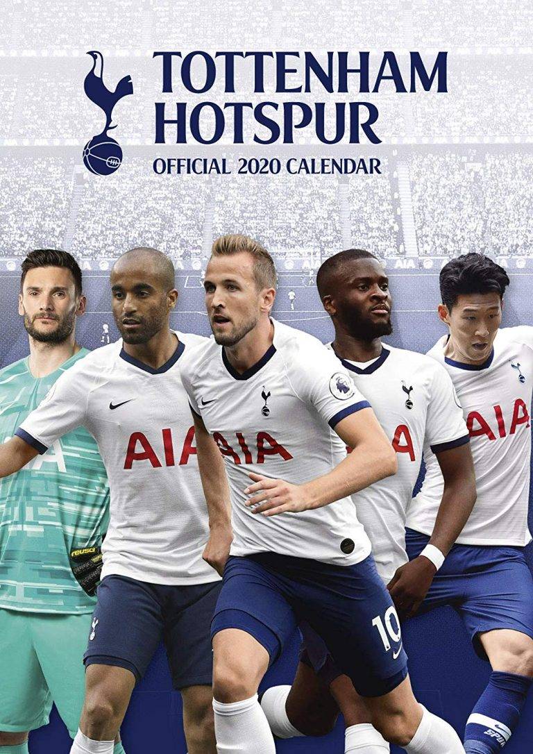 Bundle - Tottenham Hotspur Fc Official 2020 Wall Calendar – Poster ...