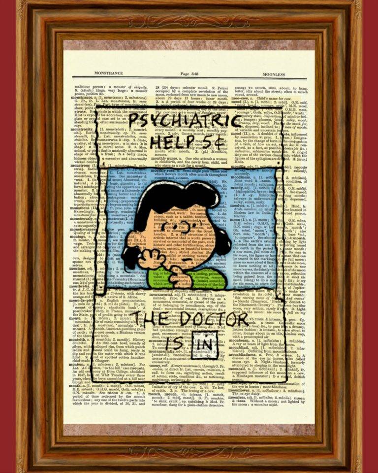 lucy-psychiatric-help-booth-5-cents-charlie-brown-peanuts-upcycled