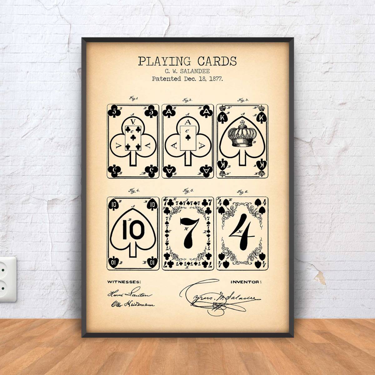 Playing Cards Patent Print, Cards, Cards, Cards, Poker Decor, Poker Art ...