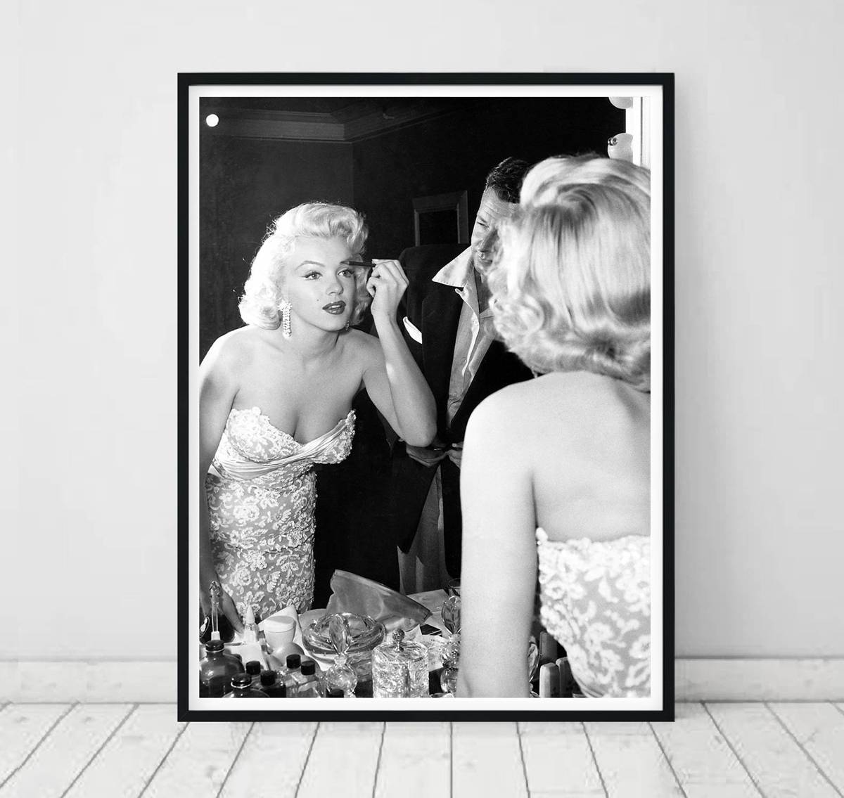 Marilyn Monroe Wall Art Makeup Print Vintage Photo Actress ...