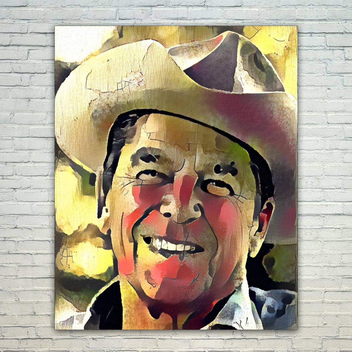 Ronald Reagan - Ronald Reagan Art,Ronald Reagan Print,Ronald Reagan ...