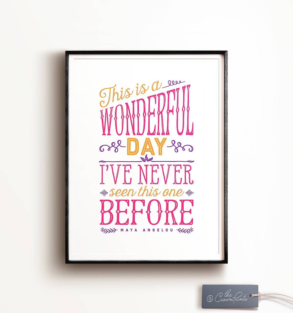 Maya Angelou Quote, Girls Room Art, Motivational And, Pink Wall Art ...