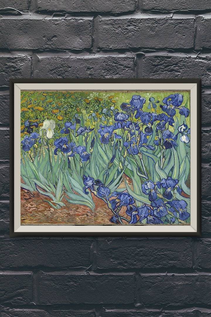 Vincent Van Gogh - Irises - Flower Oil Paintings, Iris Vintage ...